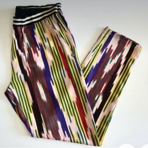 Scotch and Soda Rising Sun Satin Pants, size 2